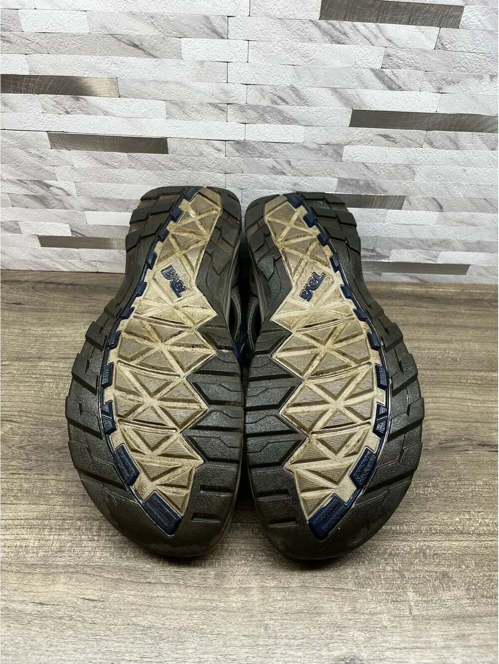 Teva Men's Omnium 2 Sandals, Gray/Blue US Size 10 (Style #1019180)